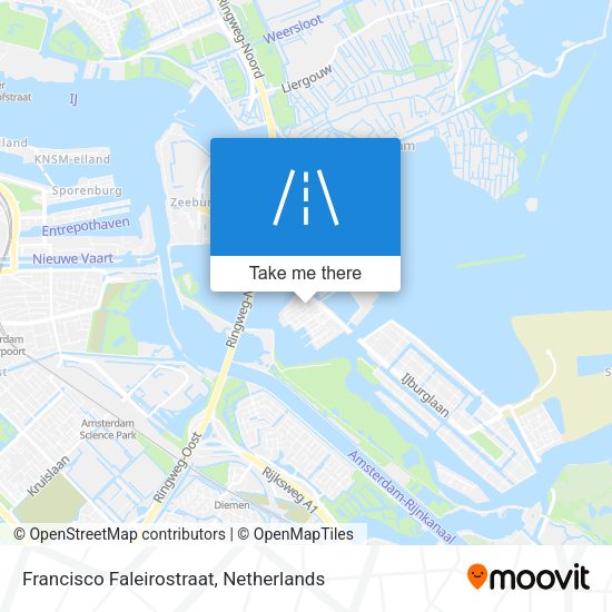 Francisco Faleirostraat map