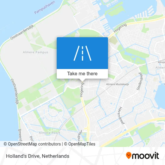 Hollandsedreef map