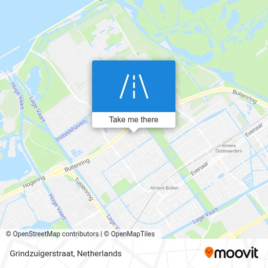 Grindzuigerstraat map