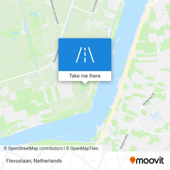Flevuslaan map