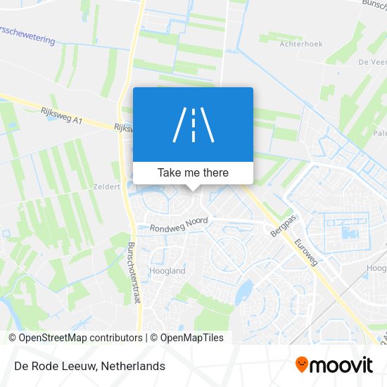 De Rode Leeuw map