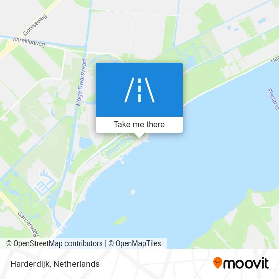Harderdijk map