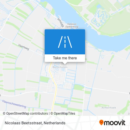 Nicolaas Beetsstraat map