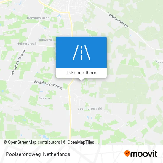 Poolserondweg map