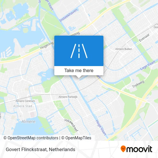Govert Flinckstraat map