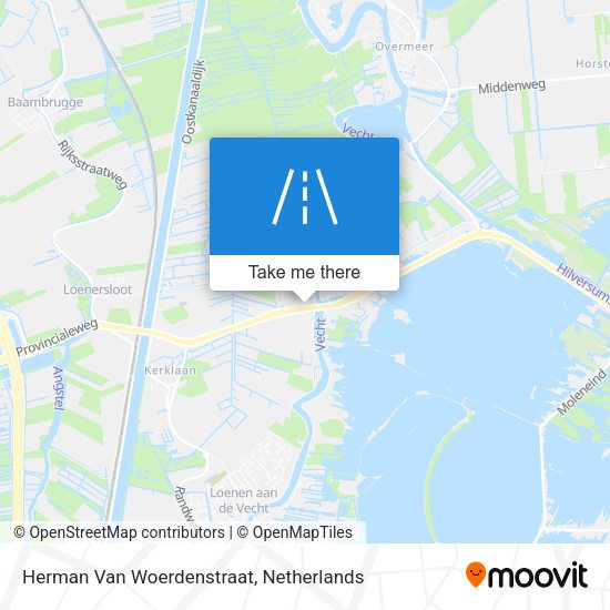 Herman Van Woerdenstraat map
