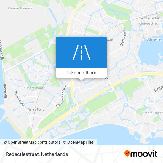 Redactiestraat map