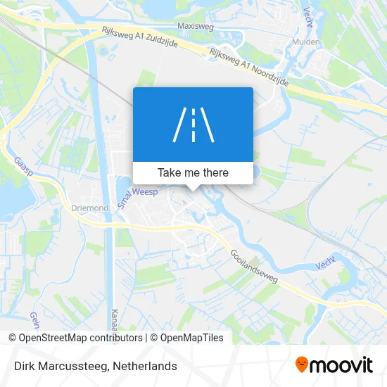 Dirk Marcussteeg map
