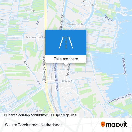 Willem Torckstraat map