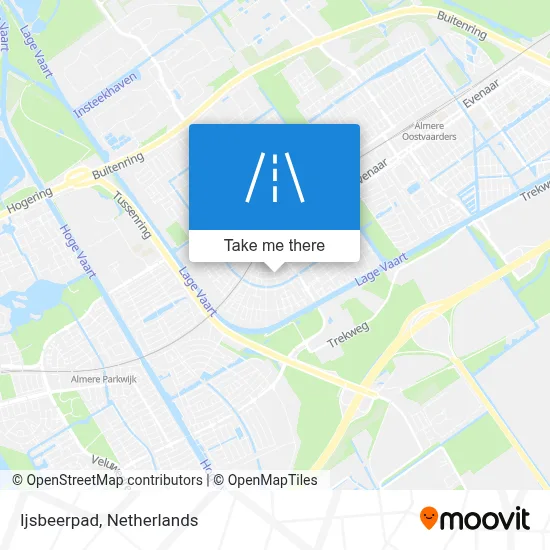 Ijsbeerpad map