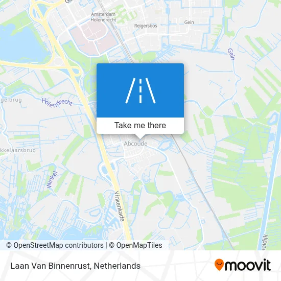 Laan Van Binnenrust map