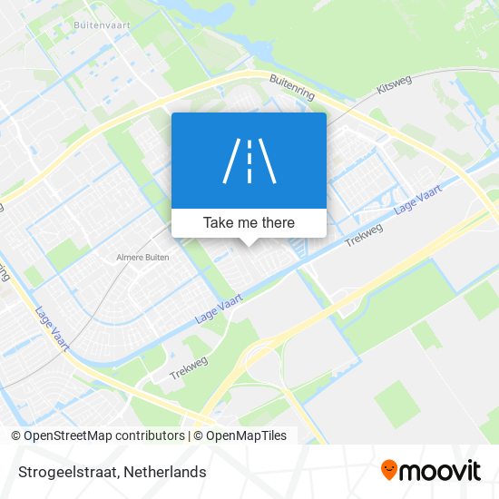 Strogeelstraat Karte