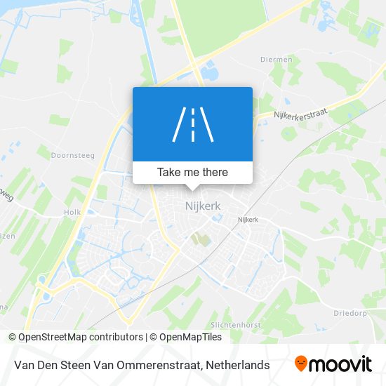 Van Den Steen Van Ommerenstraat Karte