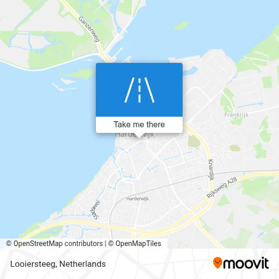 Looiersteeg map