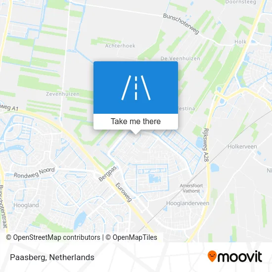 Paasberg map