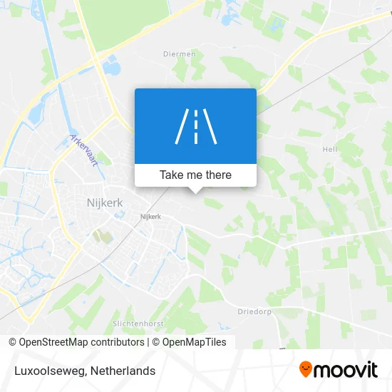 Luxoolseweg map
