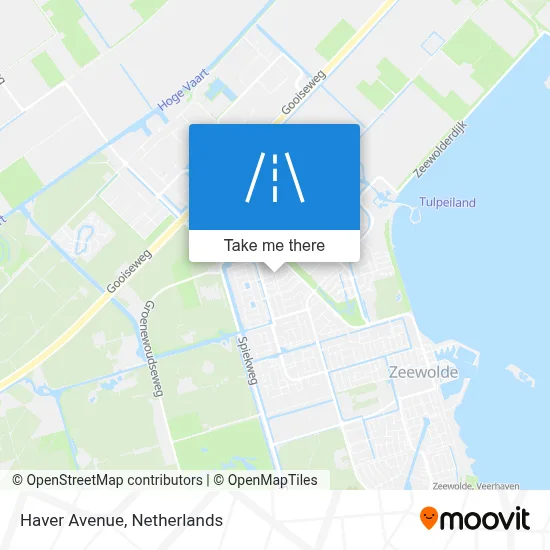 Haverlaan map
