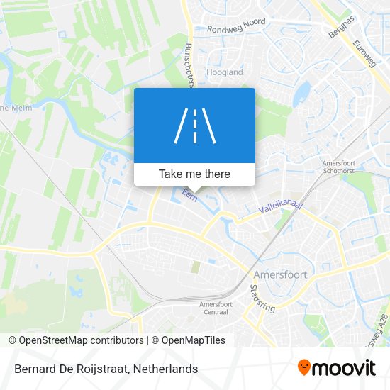 Bernard De Roijstraat map