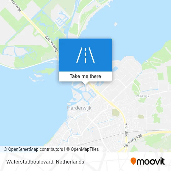 Waterstadboulevard map
