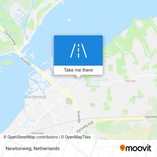 Newtonweg map