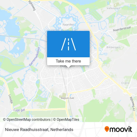 Nieuwe Raadhuisstraat map