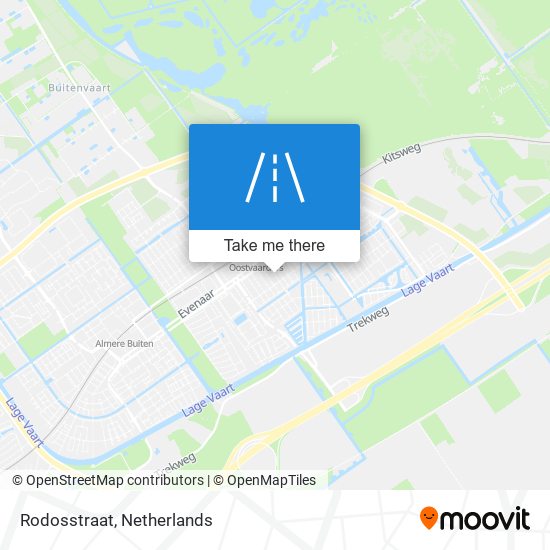 Rodosstraat map