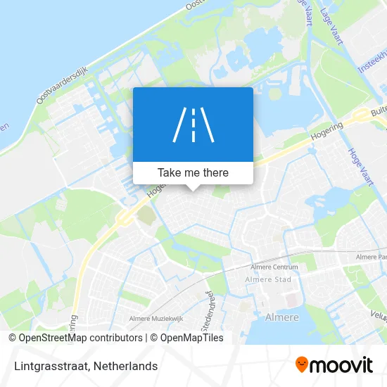 Lintgrasstraat map