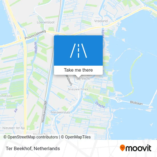Ter Beekhof map