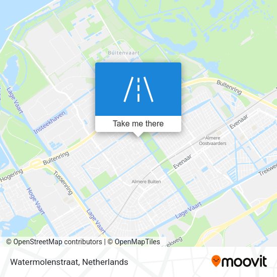 Watermolenstraat map