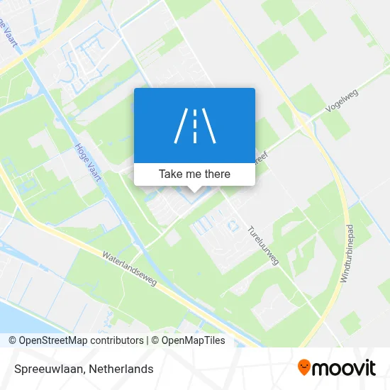 Spreeuwlaan map