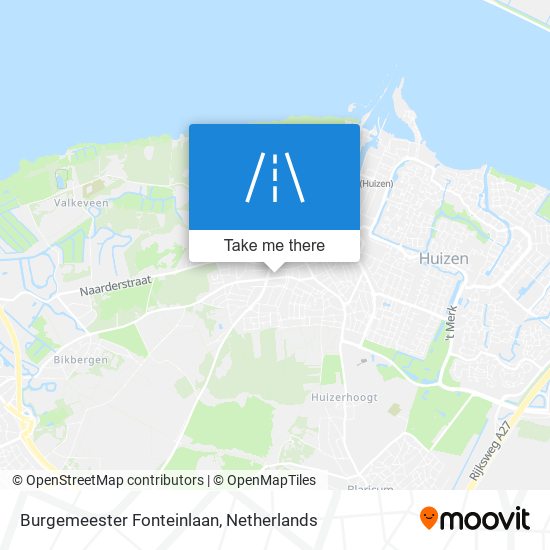 Burgemeester Fonteinlaan map