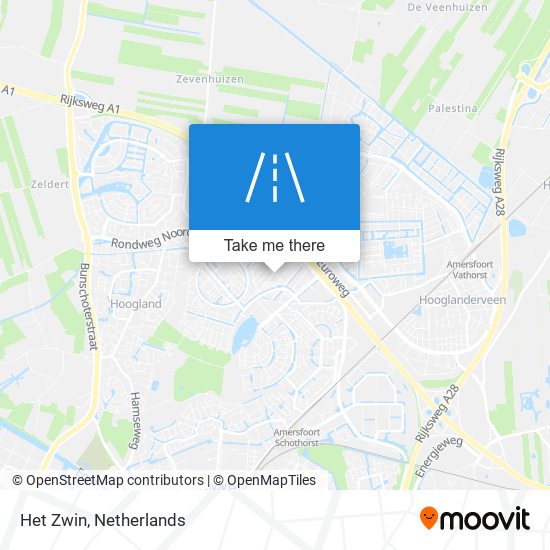 Het Zwin map