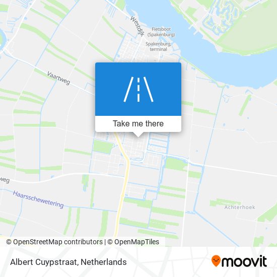 Albert Cuypstraat map