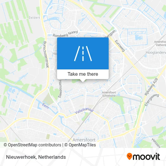 Nieuwerhoek map