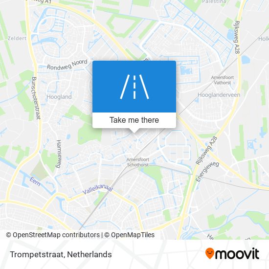 Trompetstraat map