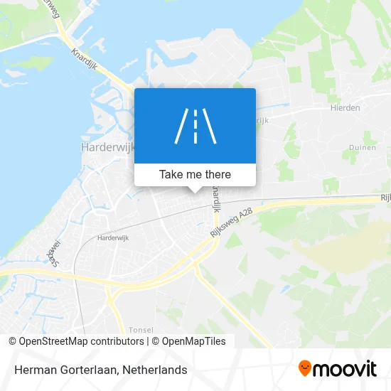 Herman Gorterlaan map