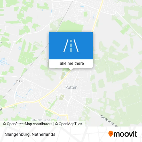 Slangenburg map