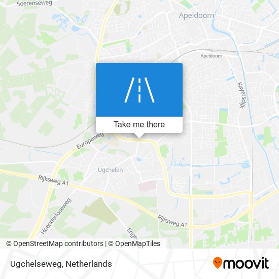 Ugchelseweg map