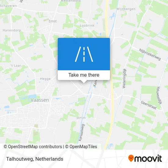 Talhoutweg Karte