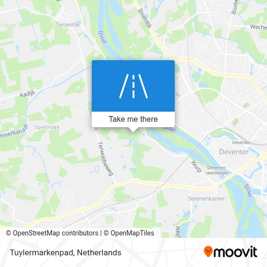 Tuylermarkenpad map
