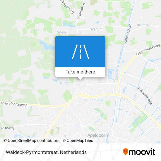 Waldeck-Pyrmontstraat map