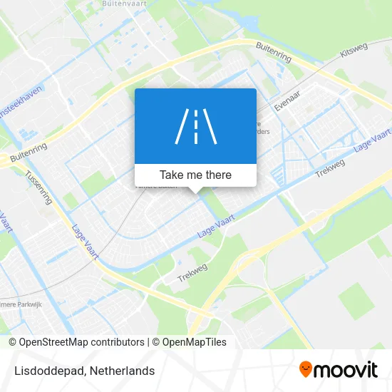 Lisdoddepad map