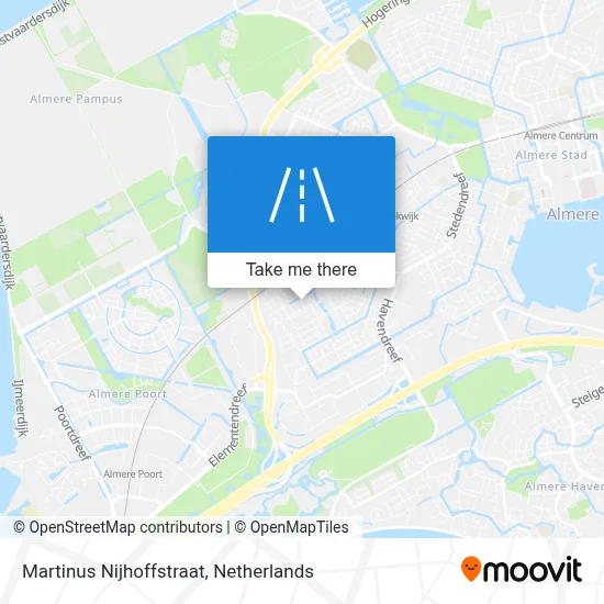 Martinus Nijhoffstraat map