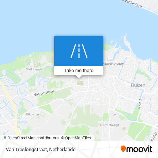 Van Treslongstraat map