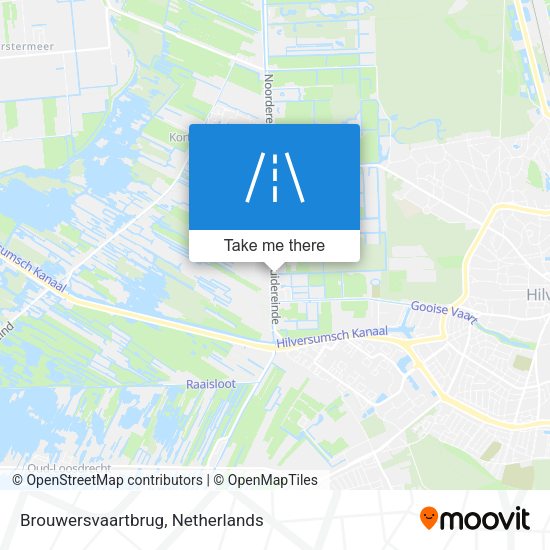 Brouwersvaartbrug map