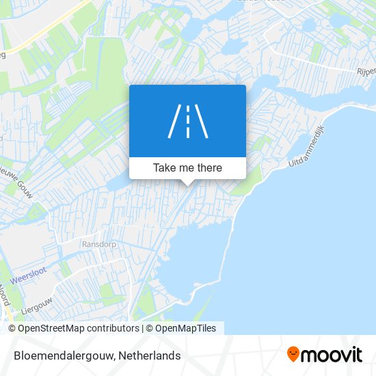 Bloemendalergouw map