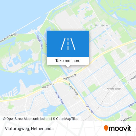 Vlotbrugweg Karte