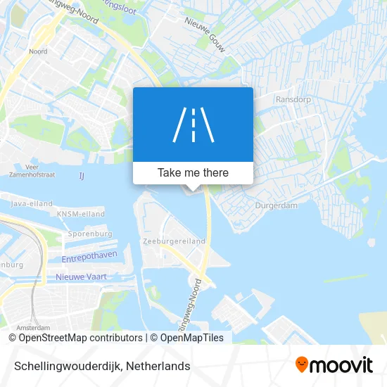 Schellingwouderdijk map