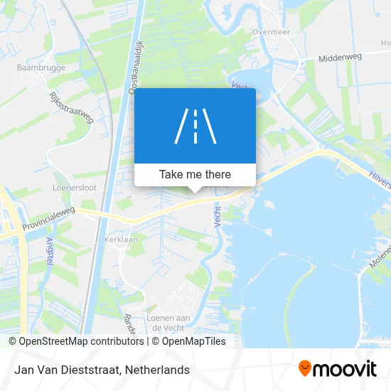 Jan Van Dieststraat map