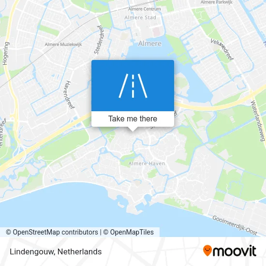 Lindengouw map